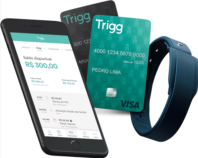Trigg e Visa lançam “pulseira de pagamentos” que funciona como cartão de crédito