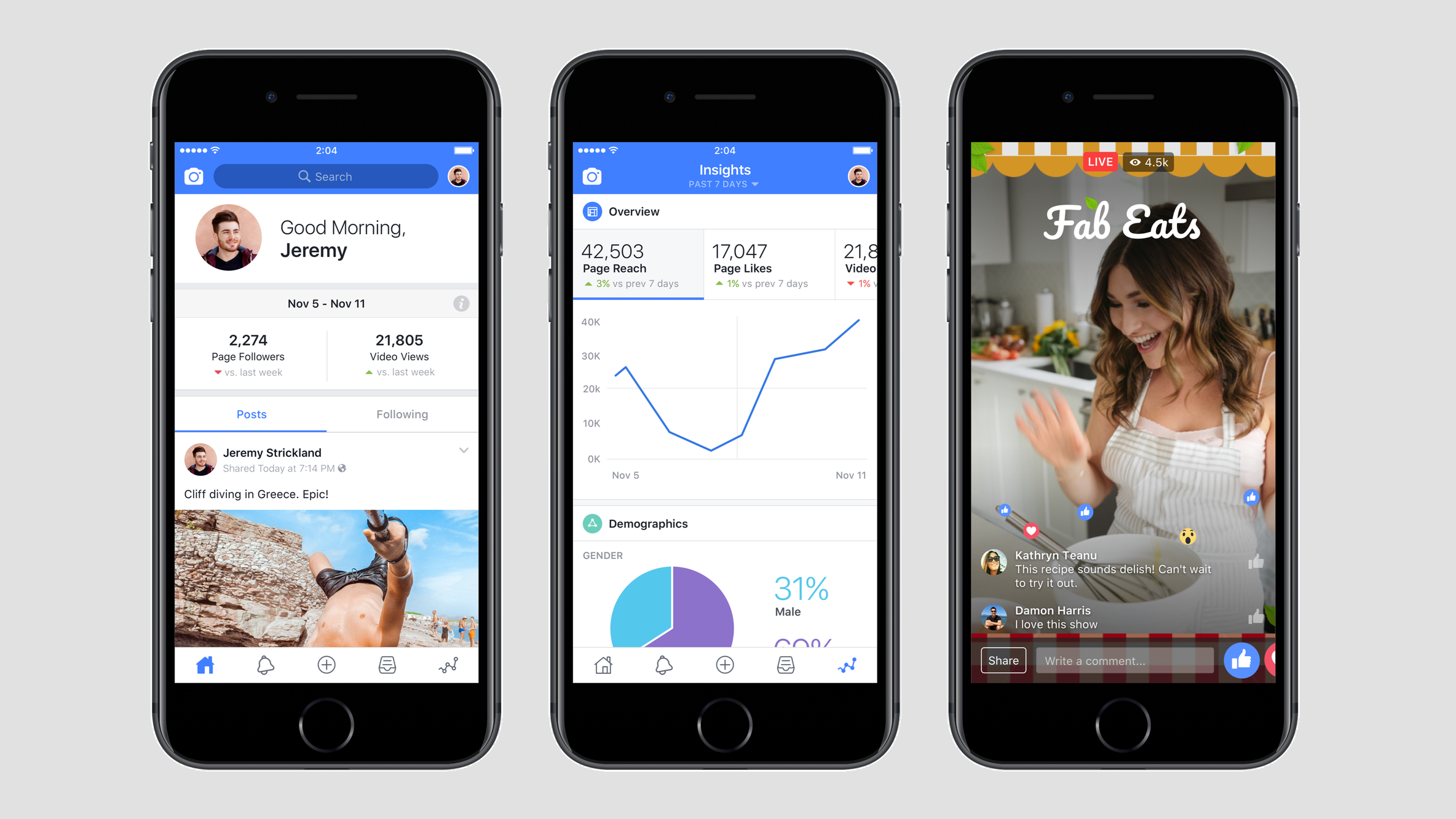 Facebook Creators App