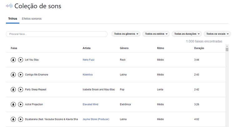facebook lista