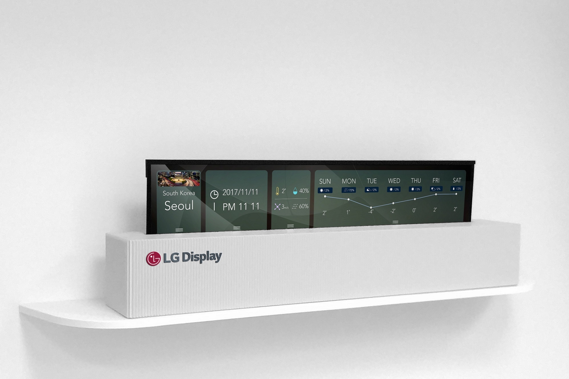 Imagem de Acredite se quiser, essa TV OLED da LG pode ser enrolada no tecmundo