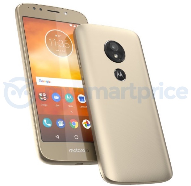 Imagem vazada mostra Moto E5 com leitor de digital na traseira