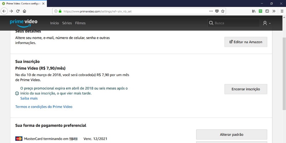 Como resolver uma cobrança indevida no  Prime Video