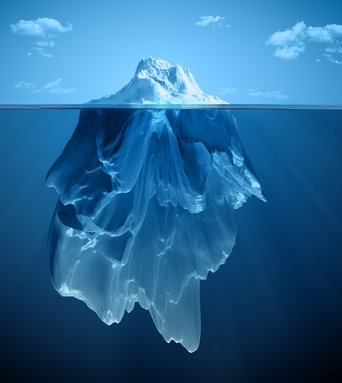 inter net deep web iceberg