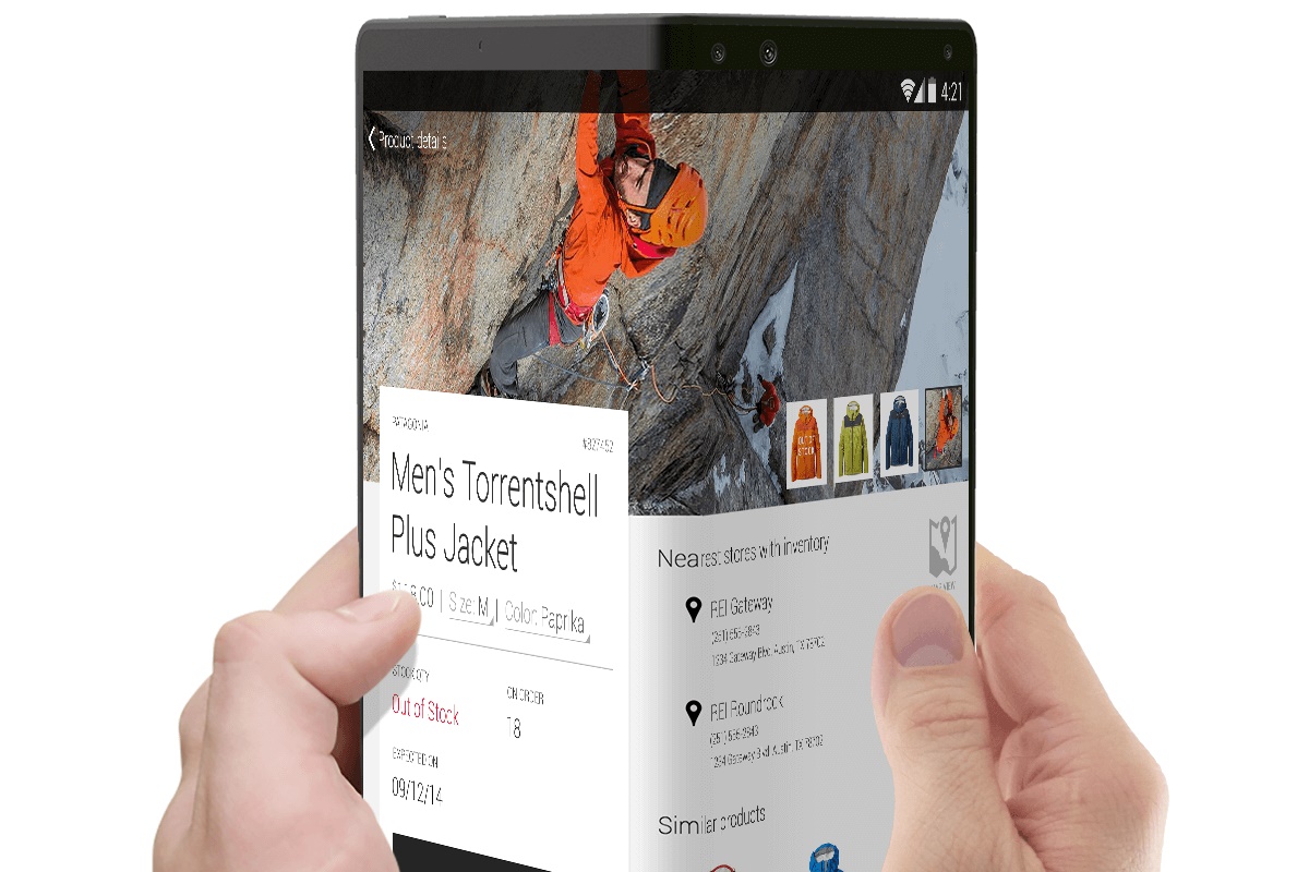 Imagem de Patente da Huawei mostra smartphone com tela dobrável no tecmundo