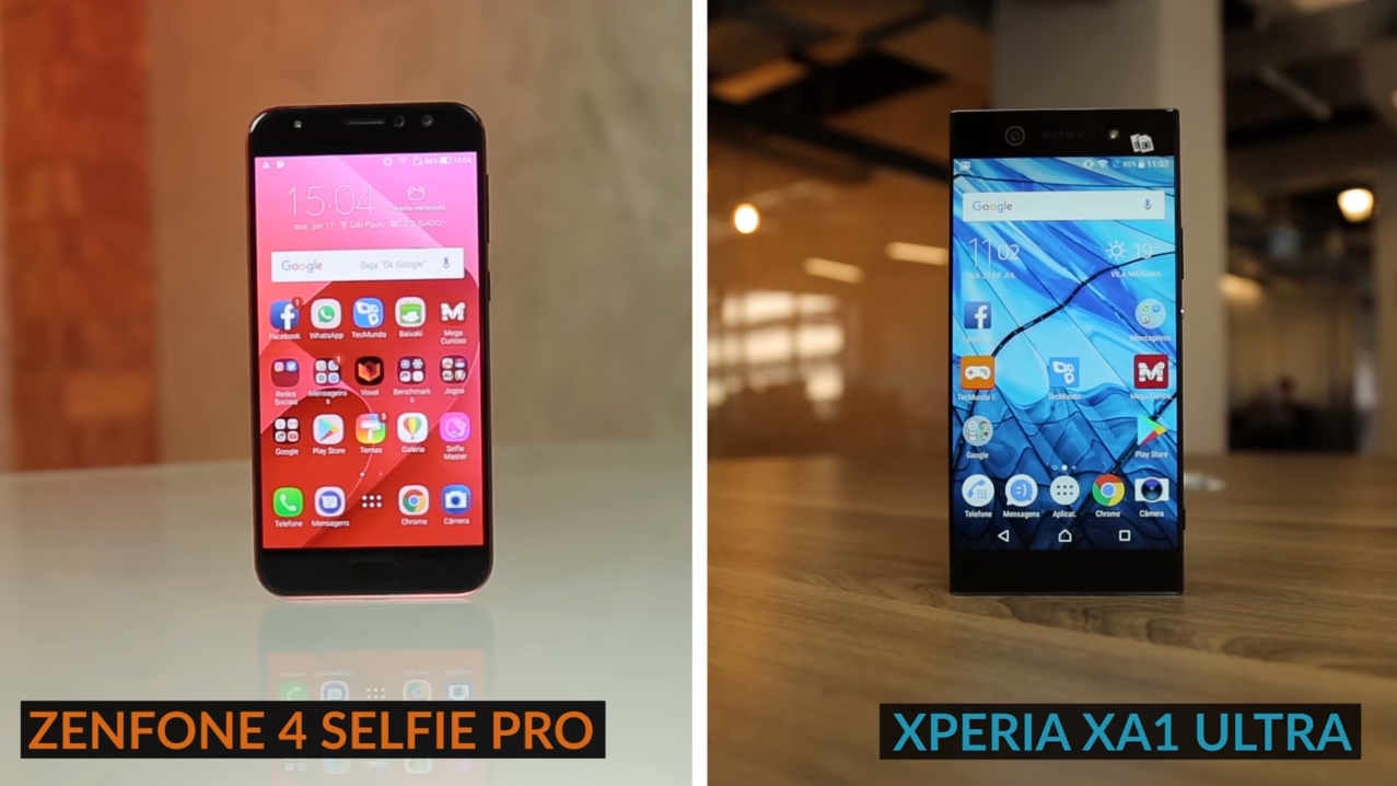 Sony xperia xa1 ultra vs asus zenfone 4 selfie pro