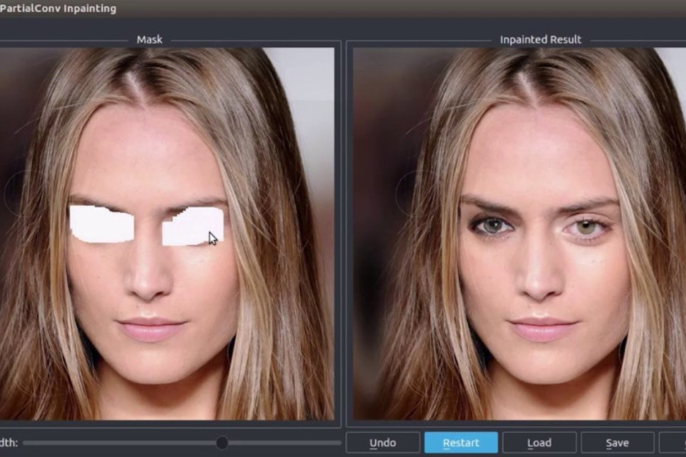 Imagem de IA da NVIDIA consegue reconstruir imagens que tiveram partes apagadas no tecmundo