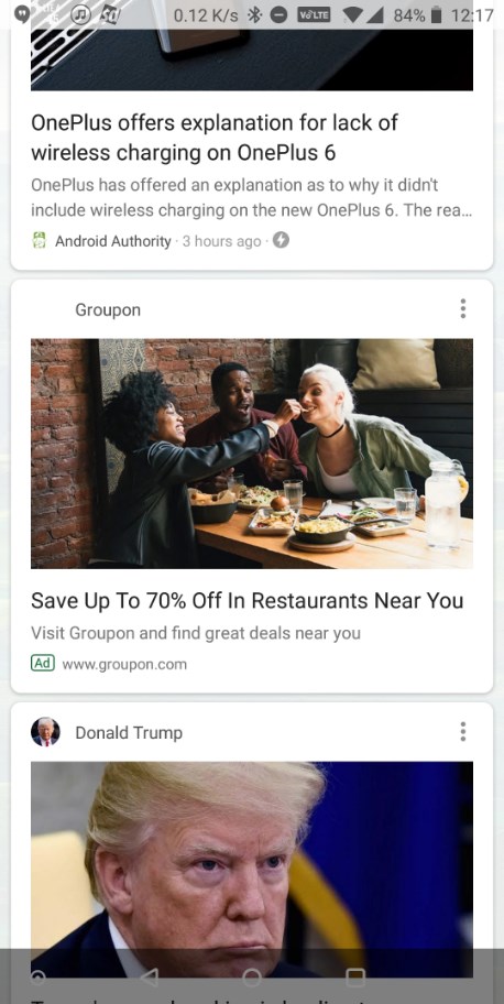 Google testa exibição de anúncios em feed do aplicativo de busca Google testa exibição de anúncios em feed do aplicativo de busca