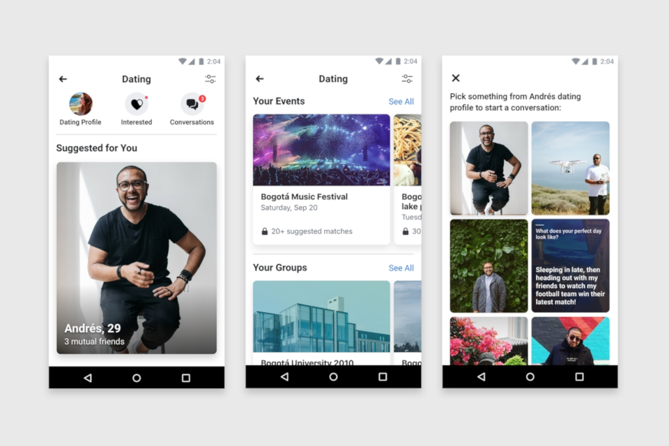 Imagem de Facebook Dating é lançado, mas está inicialmente disponível só na Colômbia no tecmundo