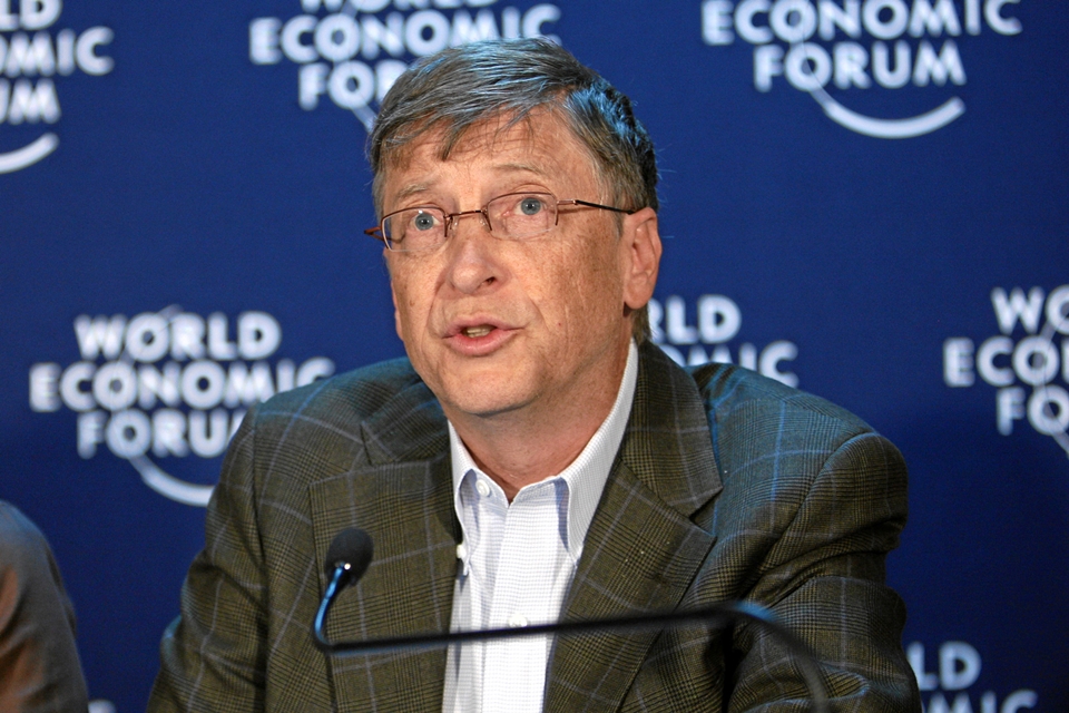 Imagem de Bill Gates revela suas preocupações em relação ao futuro do planeta no tecmundo