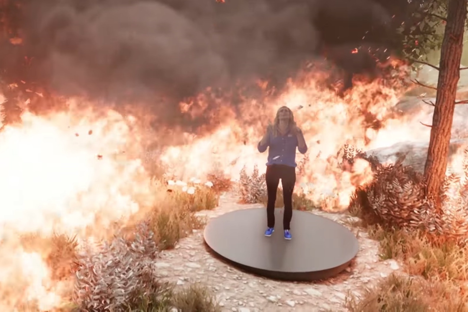 Imagem de Previsão do tempo em Mixed Reality alerta para incêndios florestais no tecmundo