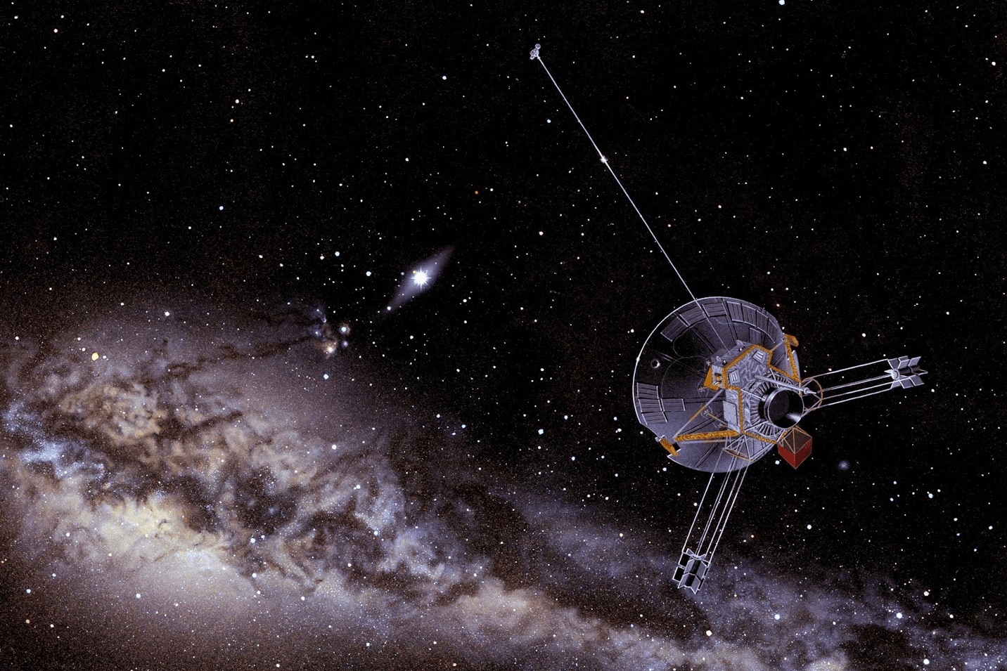 Imagem de Voyager 2 é o segundo “objeto humano” a entrar no espaço interestelar no tecmundo