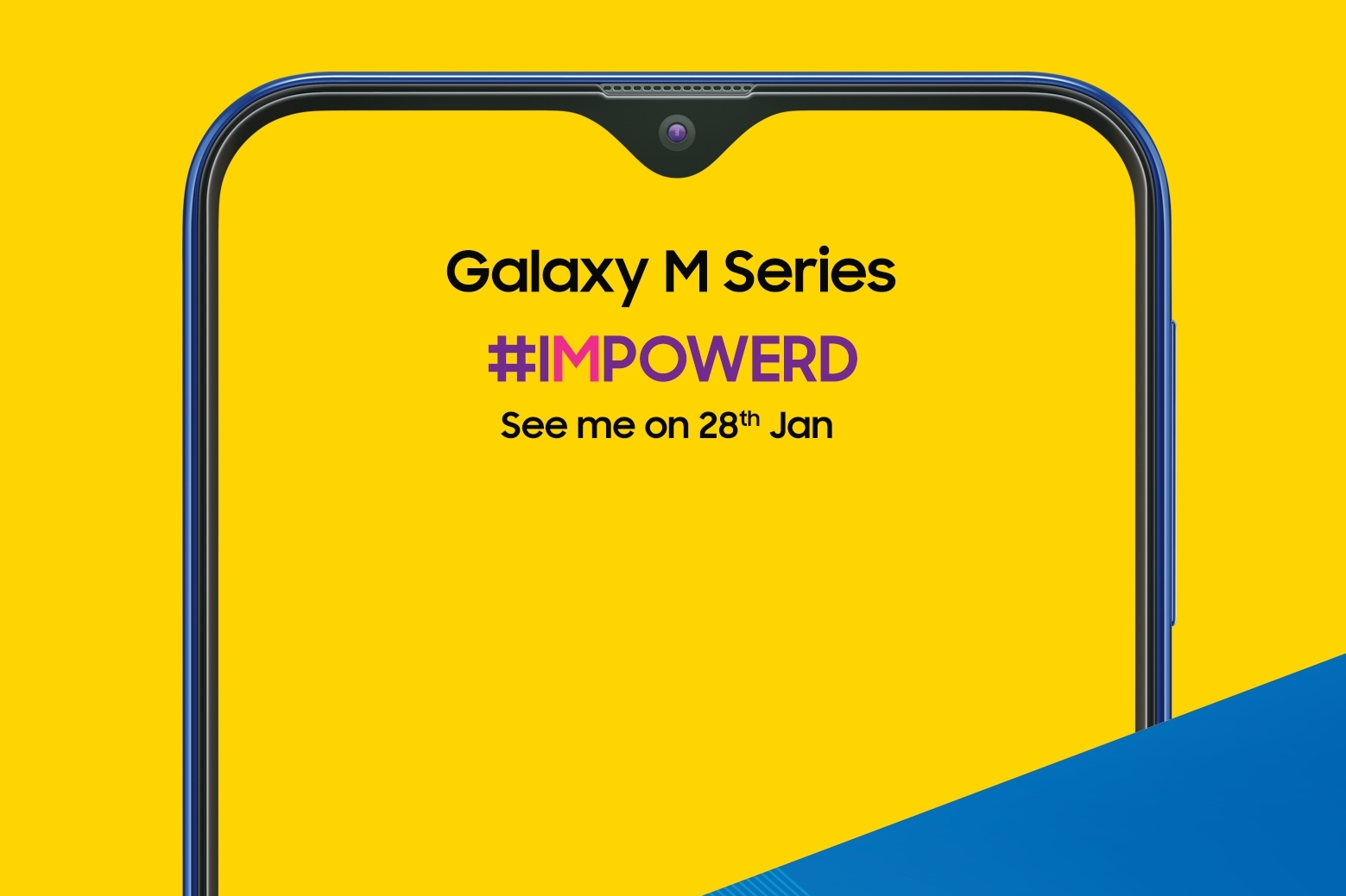 Imagem de Samsung confirma visual e data do Galaxy M, primeiro da marca com entalhe no tecmundo