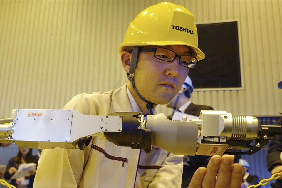 Imagem de Toshiba cria robô capaz de explorar reator da usina nuclear de Fukushima no tecmundo