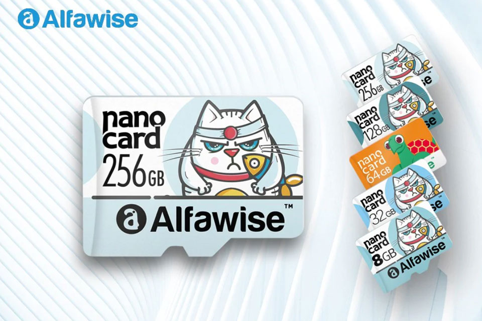 Imagem de MicroSD com 256 GB de memória feito pela Alfawise está em ótima promoção no tecmundo