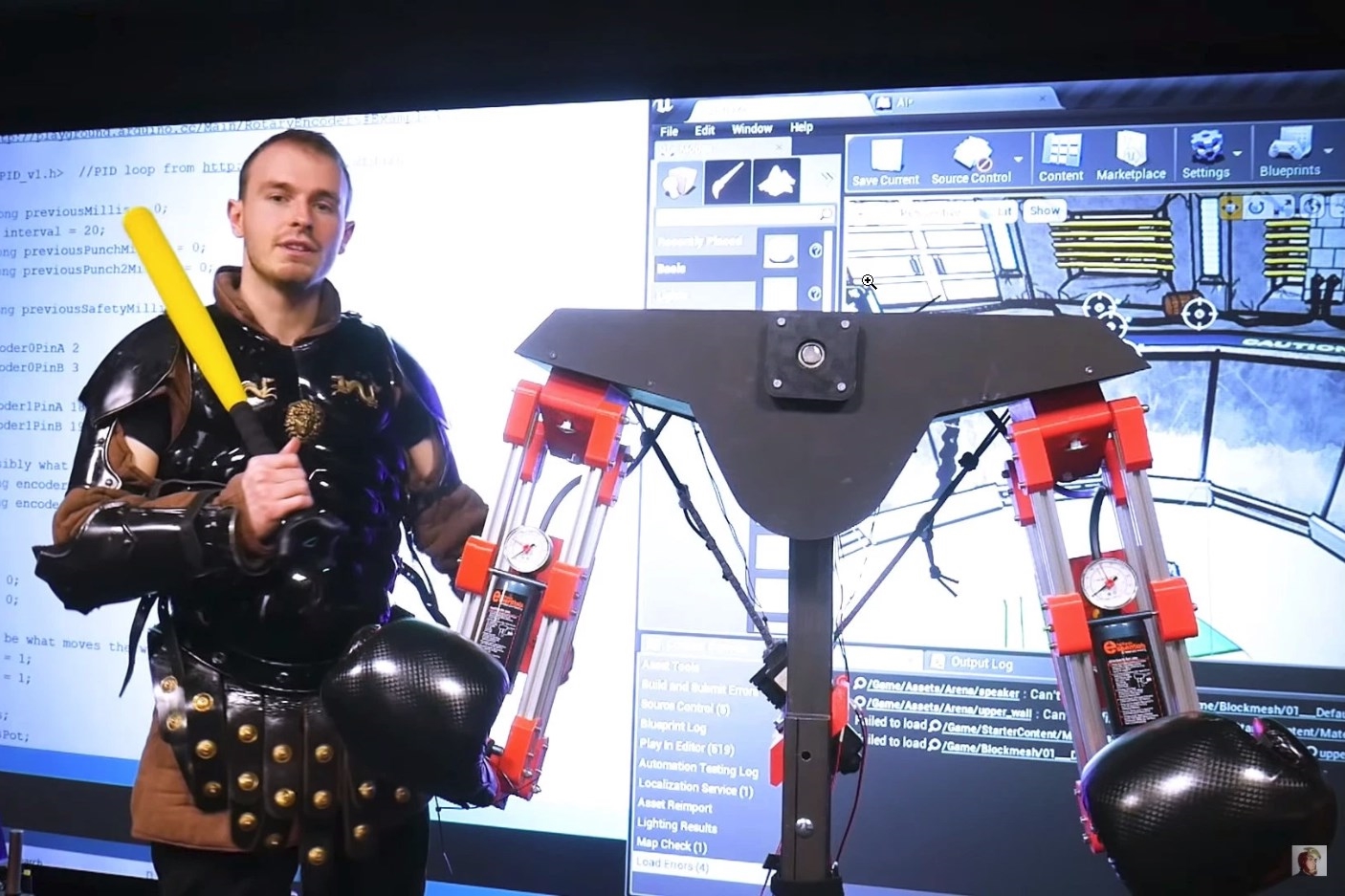 Imagem de Quer realidade? Então toma! Game em VR tem robô que bate em você de verdade no tecmundo