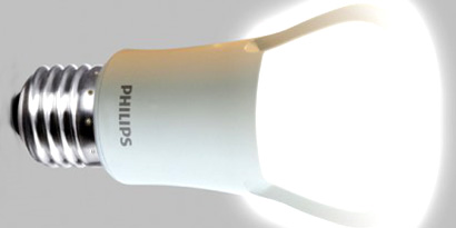 Imagem de Lâmpada de LED da Philips reduz consumo de energia em até 80% no site TecMundo
