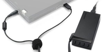 Imagem de Carregador de notebooks ganha portas USB no site TecMundo