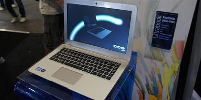 Imagem de CCE "apresenta" seu primeiro ultrabook no site TecMundo