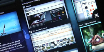 Imagem de Intel exibe novamente a interface do MeeGo para tablets no site TecMundo
