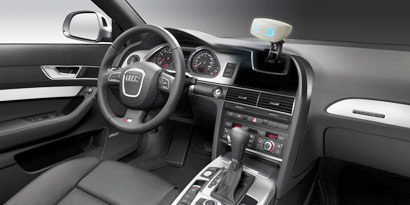 Imagem de Novo conceito de GPS transforma painel de carro em display interativo no site TecMundo